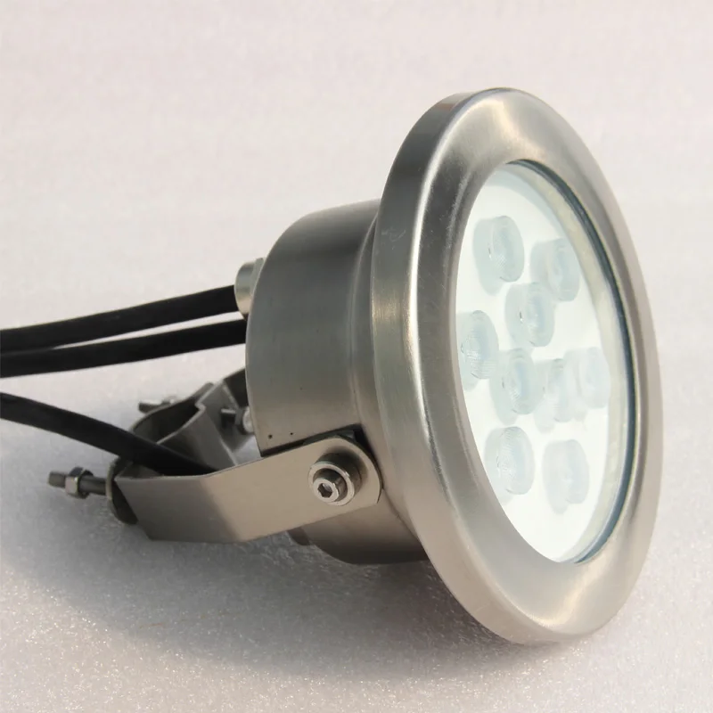 Excellent quality led underwater color changing 120v 18w inside fresh water pool light