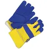 GLOVEMAN Blue Rigger Suede Cowhide leather winter safety gloves