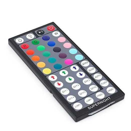 Whole Sale 44 KEY Mini IR Remote Double Line Controller For RGB LED Strip