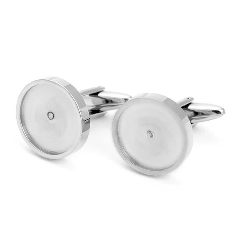 

Stainless Steel Cufflinks Blank Diy Cufflinks, Silver;gold;black nickel;rose gold