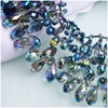 Fashion Raindrop Crystal Loose Beads Wholesale Teardrop Bead For Making Jewelry