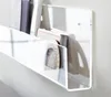 High Quality Customized Acrylic Slatwall Shelf Wall Mounted Shelf with Lip