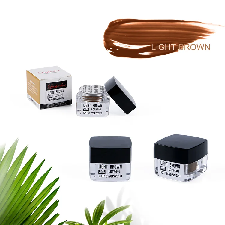 

Professional Light Brown Tattoo Cream Pigmentation Pigment Ink