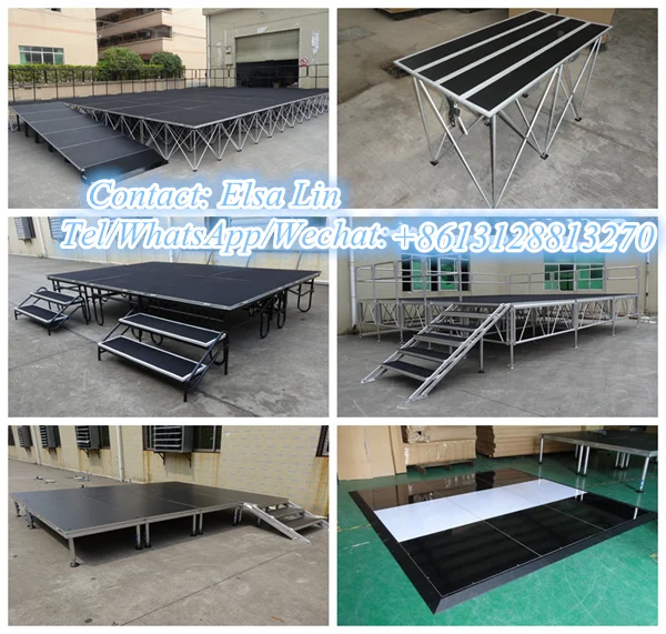 Item stage. Aluminium Stage.