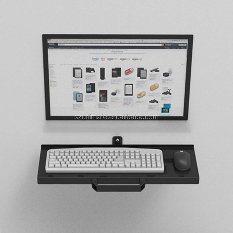 New Coming Keyboard Tray Wall Mount Foldable Keyboard Tray Holder Size