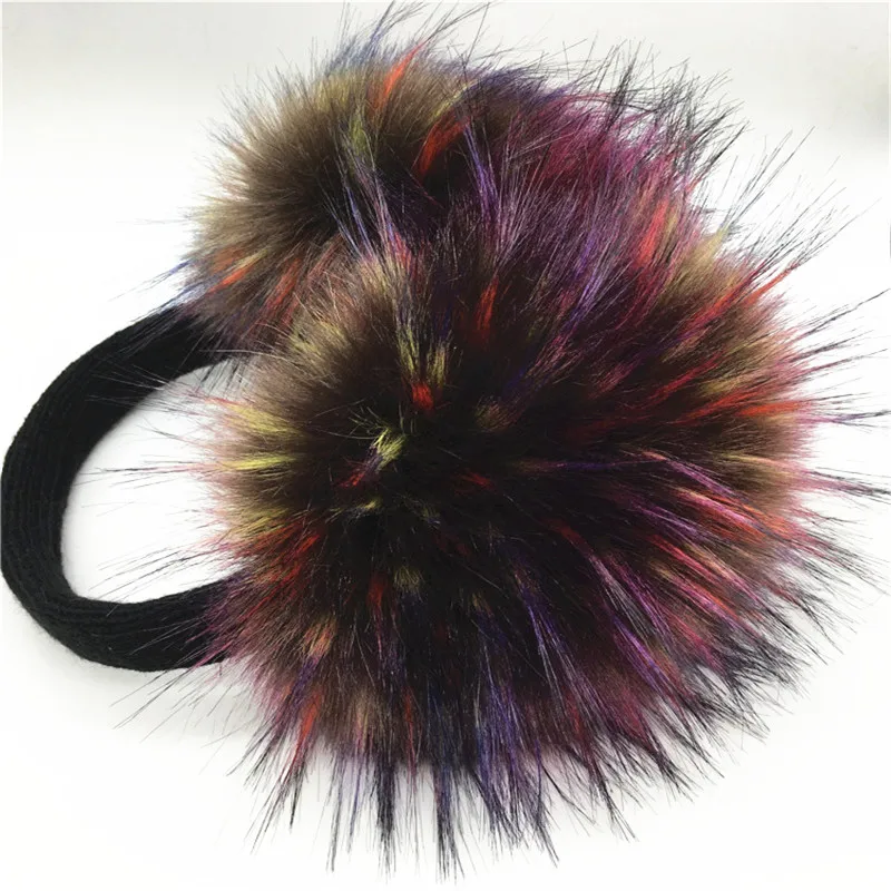 
Custom earmuffs winter colorful faux fur ear muffs winter ear muff 