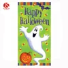 Ghost and Pumpkin Printed Plastic Door Cover for Students Halloween Party