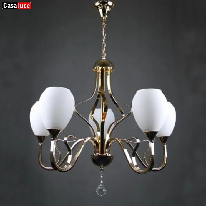 Energy Saving Chrome Iron Glass Incandescent Luminaire Chandelier Buy