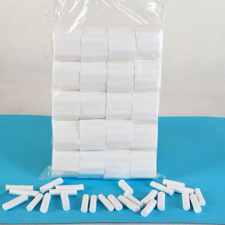 Medical Dentist Cotton roll Cotton wool with Maximum Absorbency Dental Material