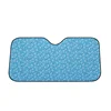 Thick aluminum foil custom car sun visor Laser car windshield sunshade Frosted car sunshade