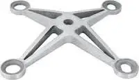 
Stainless Steel 4 Way Stainles Steel Spider Glass Fitting 