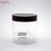 cosmetic tool cotton bud cylinder empty clear pet container 400ml