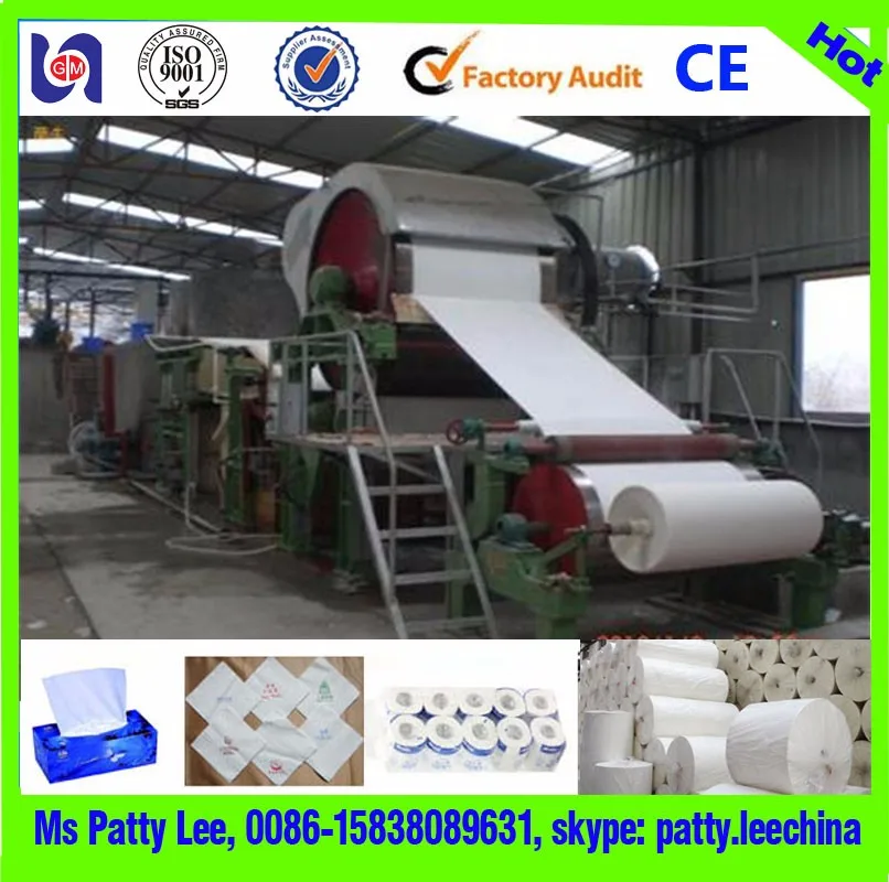 Small Toilet Paper Making Machine From Paper Machinery Manufactures With Good Quality Buy