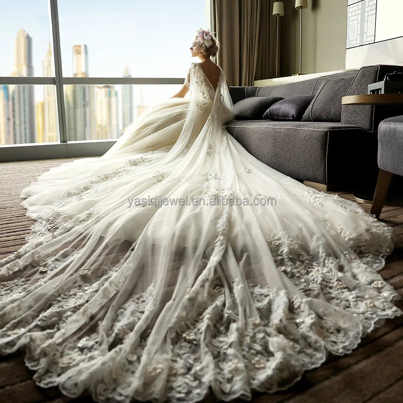 

Wedding dress 2019 new design great Sexy ladies gown lace mermaid wedding dress