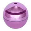 wood look noiseless electric aroma diffuser 130ml portable air humidifier with 7 led night light