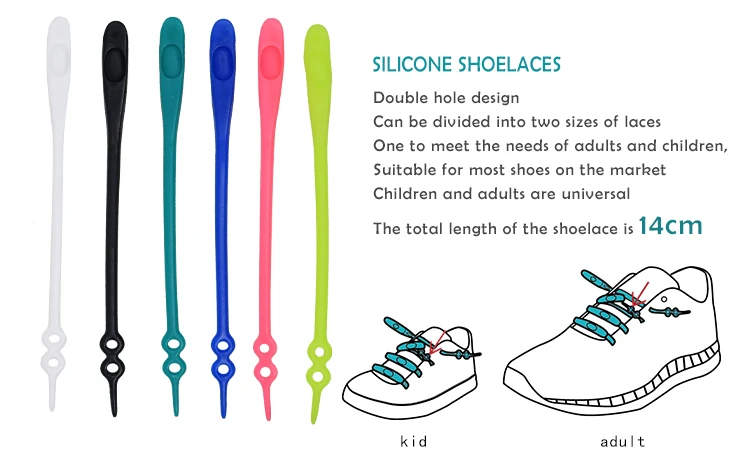 Fast Delivery Shoelaces Silicone For Adults Rubber Shoelaces Accept ...