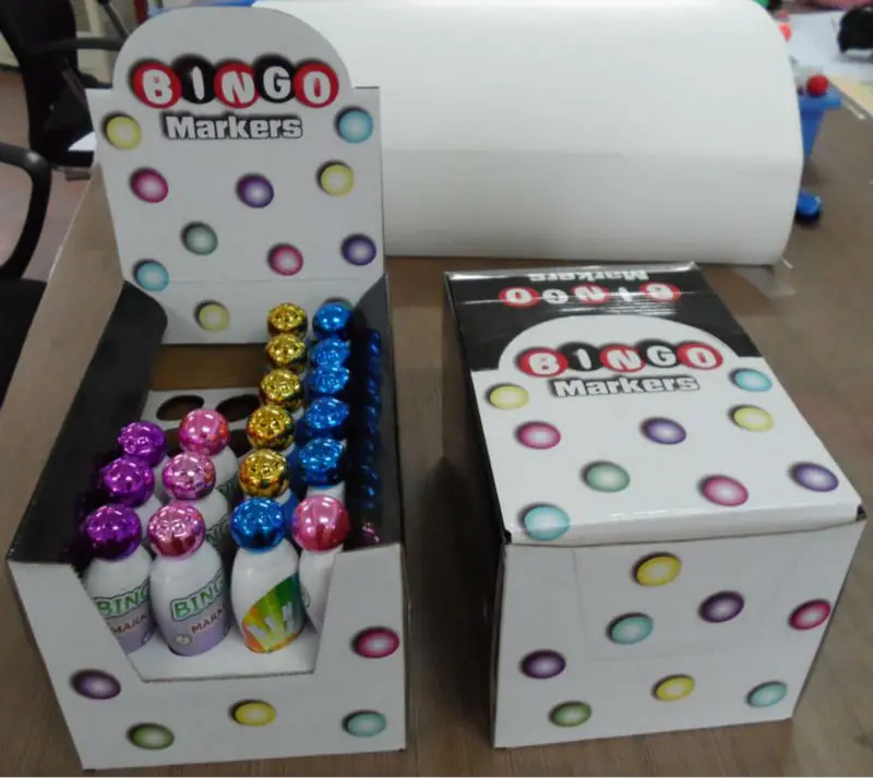 rainbow magic markers ! 1.5oz/43ml 10mm nib hot-selling rainbow Bingo dabber markers with good quality&competitive price CH-2810