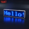 Message Scrolling Usb Rechargeable Led Magnetic Programmable Led Name Badge