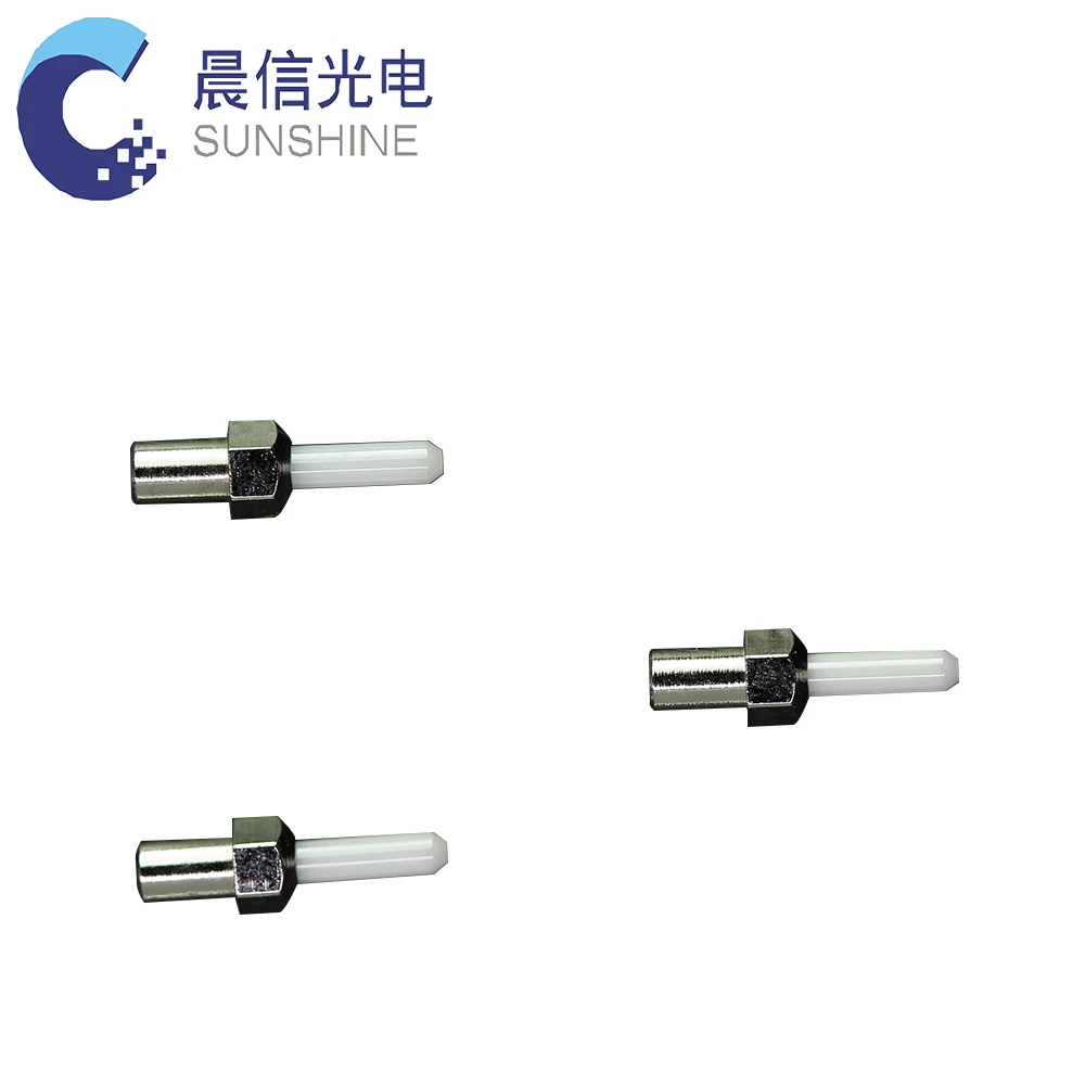 Precision fiber optic LC type ceramic ferrule 1.249 upc endface ceramic ferrules