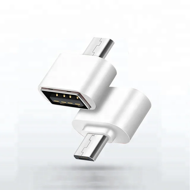 

Mini USB 2.0 to Micro USB OTG Connector Adapter for Tablet PC Android, Black.white