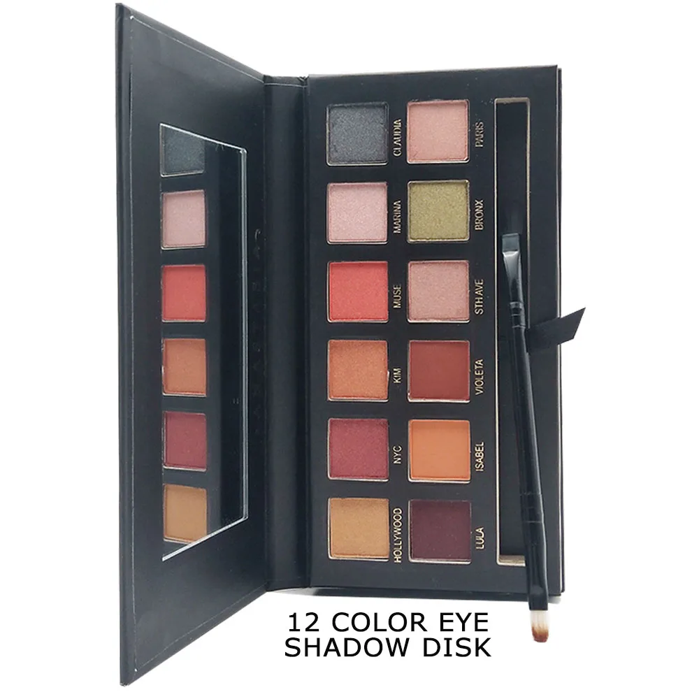 

12 Color Natural Eyeshadow Palette MASTER PALETTE BY MARIO Eye Shadow Make up Palette Set Private Label Cosmetics, N/a