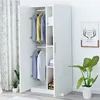 New style bedroom laminated board clothes cupboard design