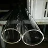 STA 1200C high quality clear quartz pipe glass tube for furnace