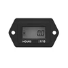 Bracket Mounted Digital Programmable hour meter for AC/DC powered Generator Compressor Floor Sweeper