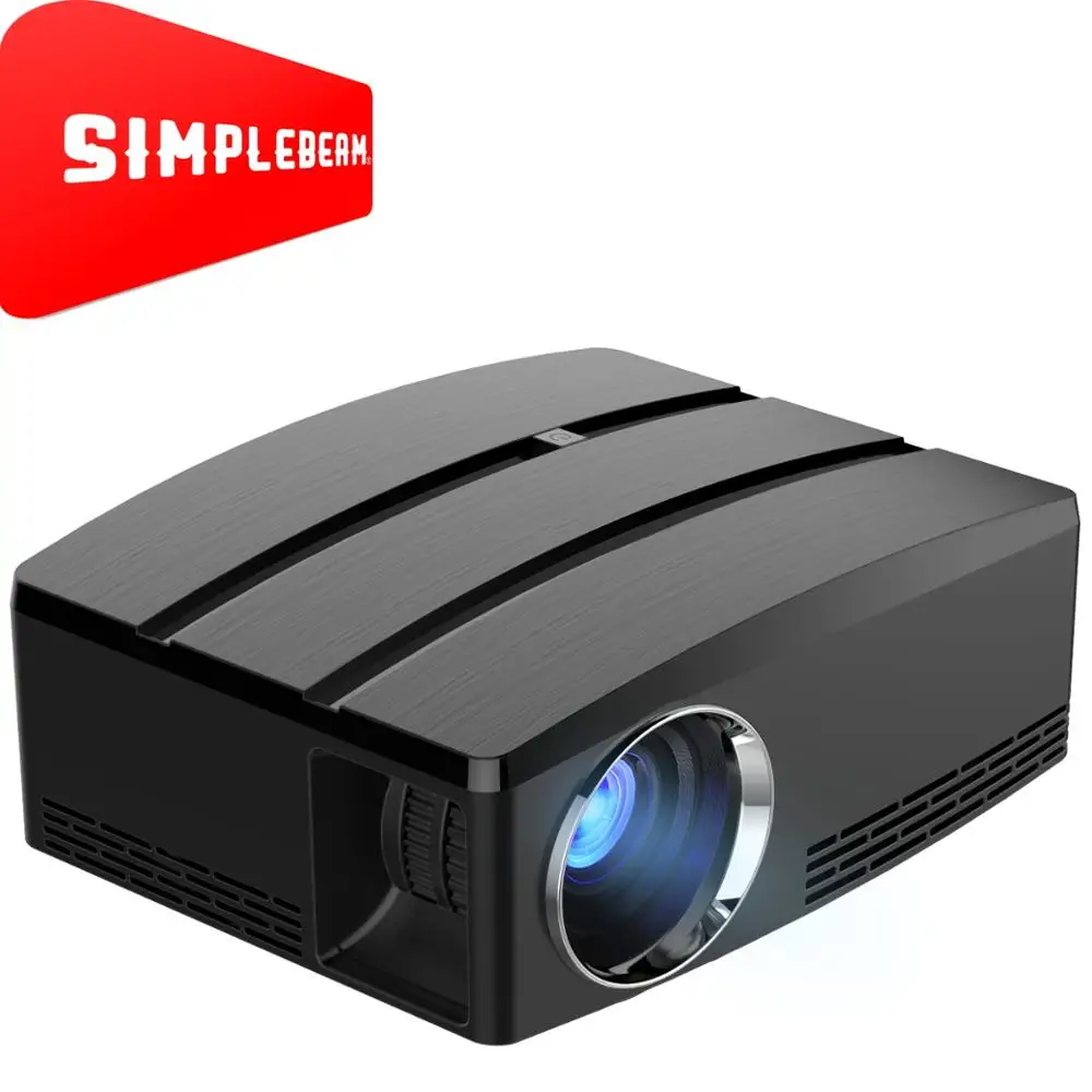 

GP80Plus Portable led Projector 1800lumens 800*480p USB VGA HD SD 4k projector better than projector mini, N/a