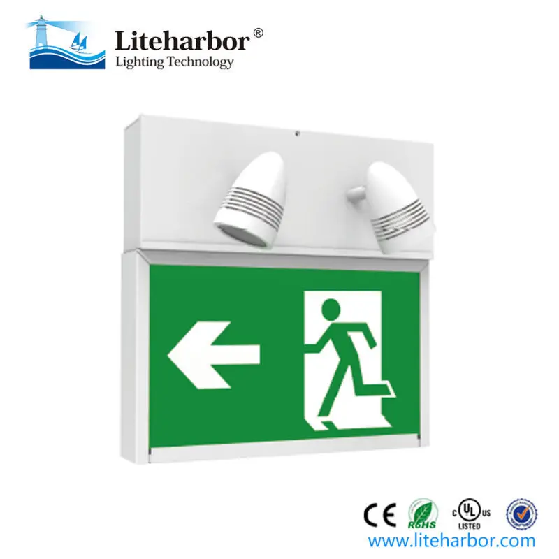 Two Led 3w Heads Spotlight Running Man Ceiling Mounted Emergency Exit Sign Buy Emergency Exit Sign Running Man Emergency Exit Light Ceiling Mounted