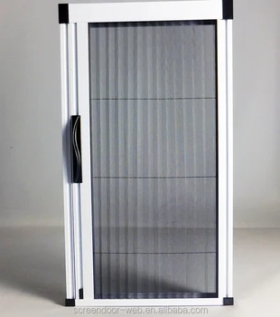 Diy Pleating Screens One Way Retractable Mesh Fly Screen Door