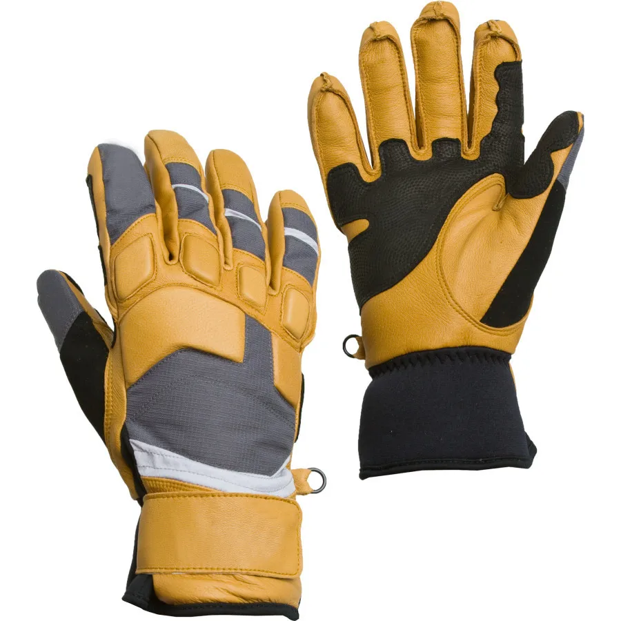 INSULATION Goat leather snow gloves leather gloves custom, View Goat ...