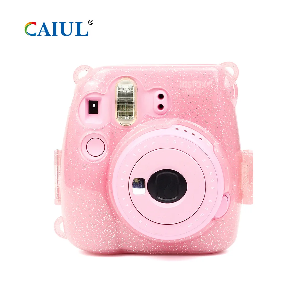 pink camera case