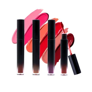 Hot selling custom logo lipgloss long lasting liquid matte lipstick private label