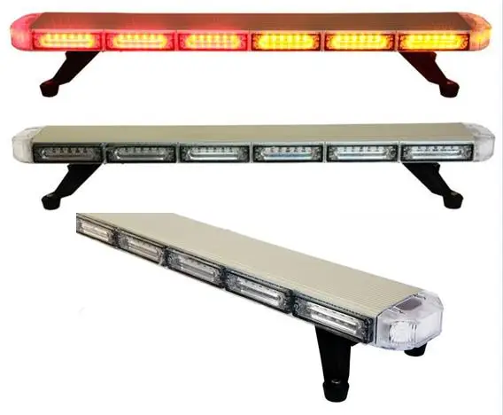 

Online Sale Free Shipping Linear 6 lens led light bar roof top slim led light bar car top mount led lightbar warning lightbar