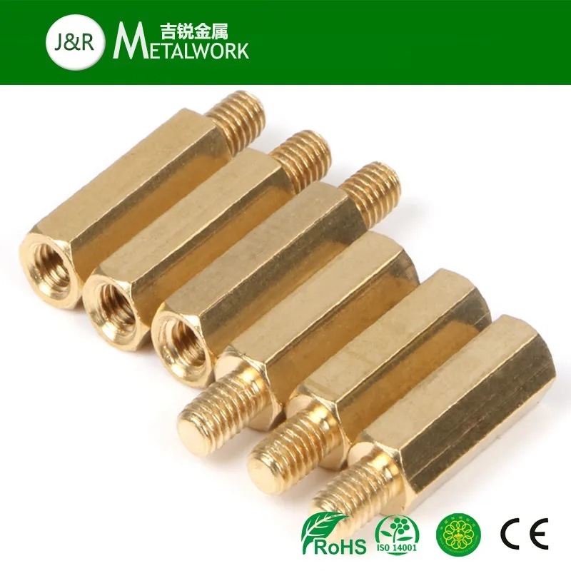 M18 M20 M22 Brass Hex Male And Female Thread Standoff Buy Brass