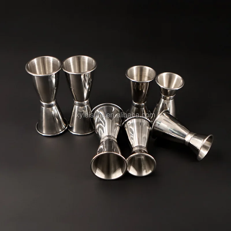 25ml 35ml 45ml Wine Jigger Double Cocktail Measuring Jiggers Stainless