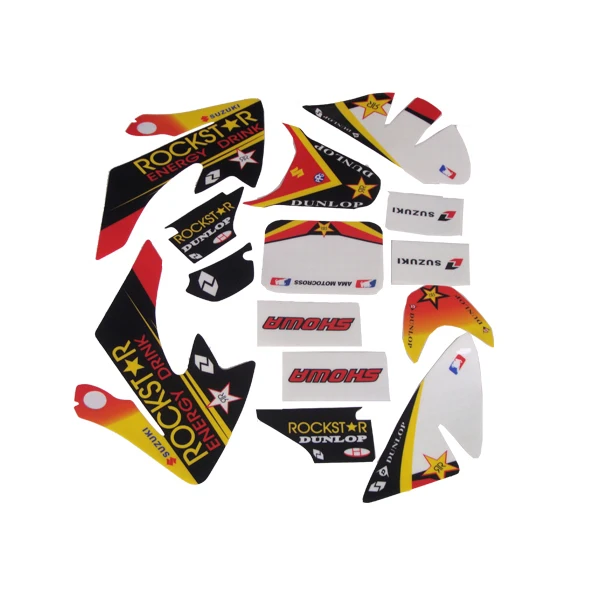 60 MIXED RANDOM STICKER DECAL CAR ATV BIKE RACING HELMET MOTORCROSS DIRT BMX # A