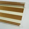 Decorative Bead chain Zebra shades for Windows Office home use manual motorized zebra blinds