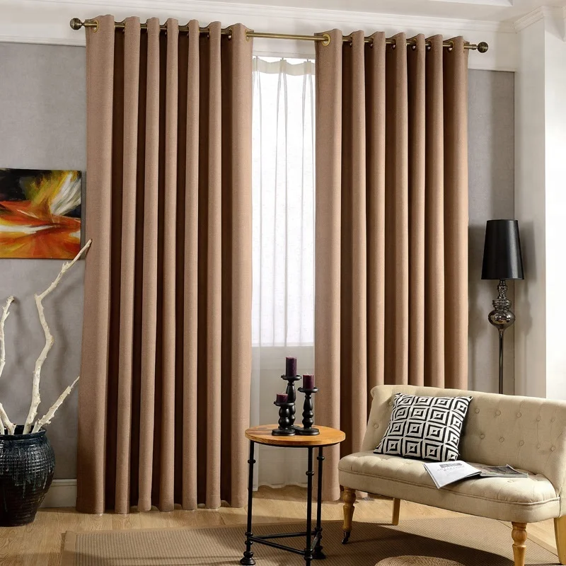 Elegant Polyester Solid Color Split Antique Window Curtain Blackout Curtains For Living Room Bedroom Hotels Polyester Luxury Buy Best Selling