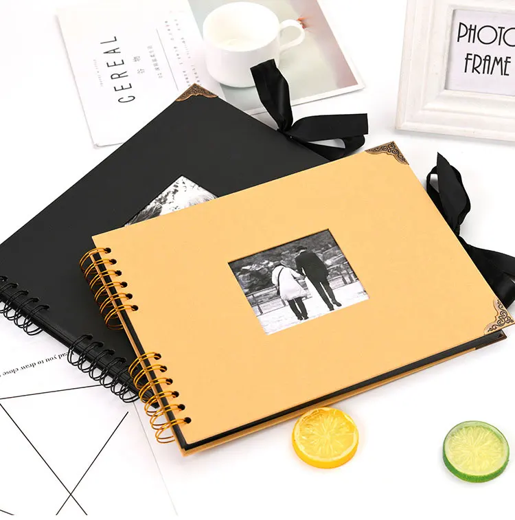 Wholesale Diy Spiral Photo Album Leather Scrapbook Kit Buy Album