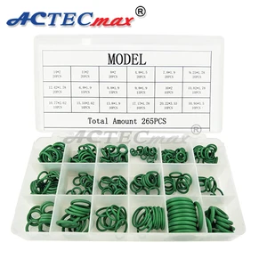 Green Color 265pcs rubber o-ring assortment kit