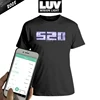 equalizer led shirts /equalizer el panel for t shirts design