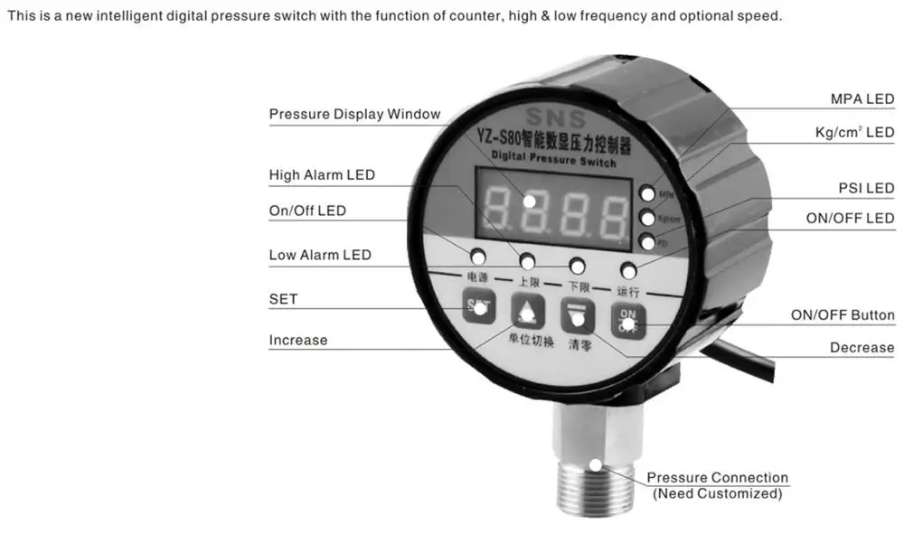intelligent pressure gauge 