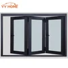 USA/Canada Certified Factory Supplier Folding Bi-Folding Window Double Tempered Glazed for aluminum windows