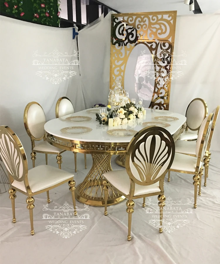 Oval Shape Marble Mdf Top Gold Base Dining Table Set Buy Oval Mdf Table,Oval Mdf Dining Table
