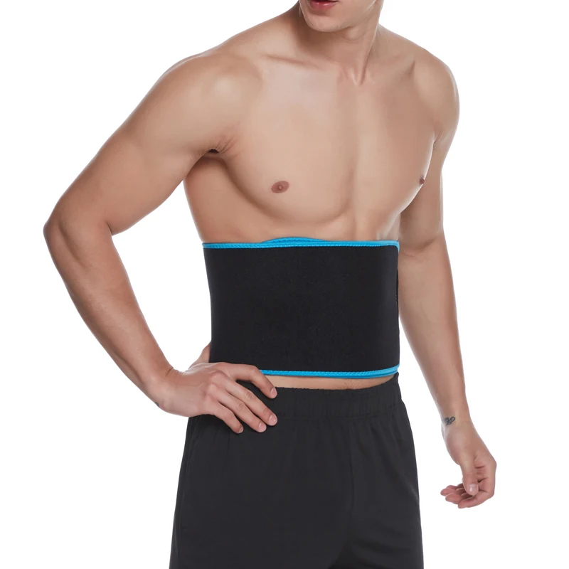 

private label Women Men Slimming Yoga Tummy Stomach Sweet Sauna Weight Loss Bands Waist Trimmer lumbar Support Belt