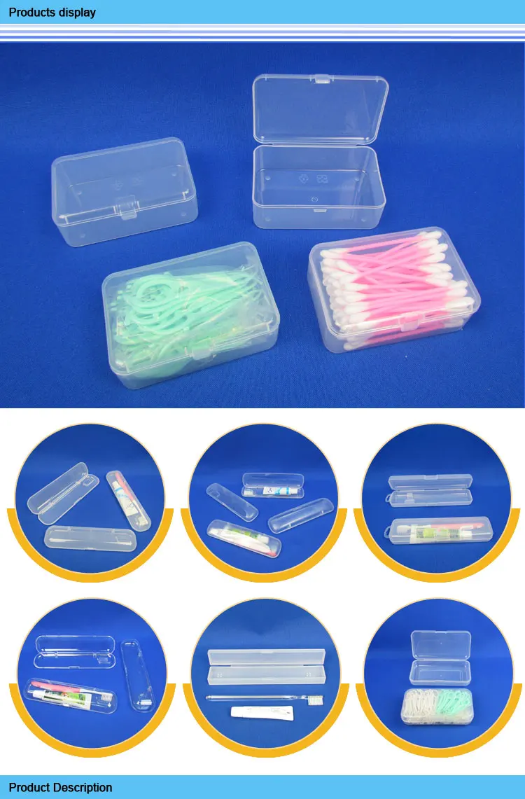 Customized Small Transparent Plastic Qtip Box Buy Plastic Qtip Box
