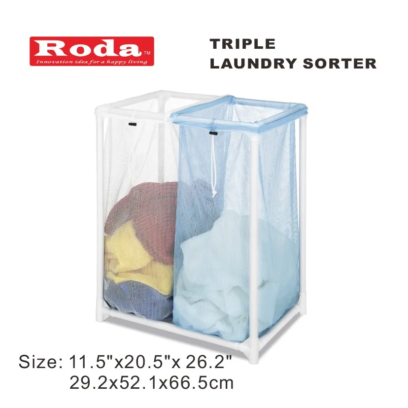 2019 Neue Design Wasserdichte Oxford Wäsche Sorter Warenkorb Mit Rad