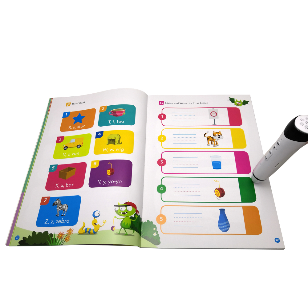 
English Alphabet Learning Toys ABC Books Learning Words Reading Pen 